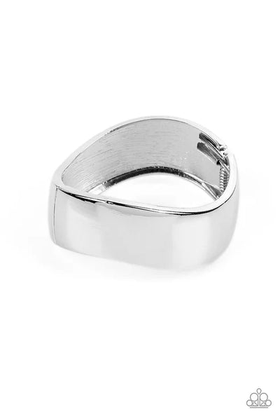 Urban Anchor - Silver Paparazzi Bracelet (PZ-5316)