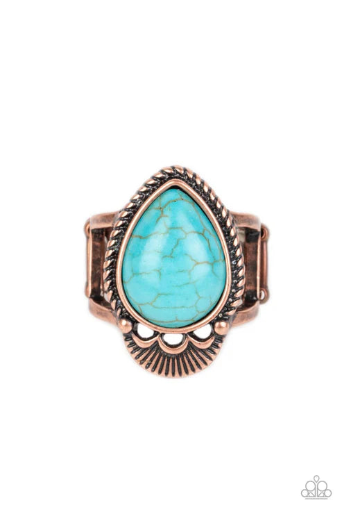 Rural Rapids - Copper Paparazzi Ring