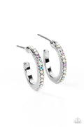 Audaciously Angelic - Multi Paparazzi Earrings (PZ-3948)