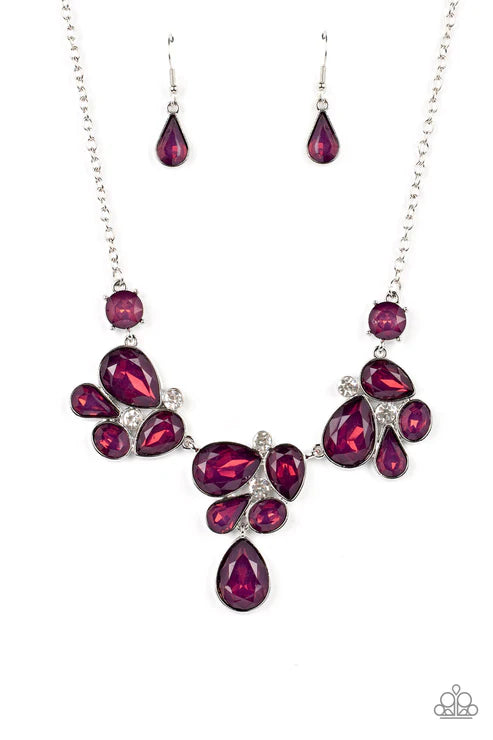 Everglade Escape - Purple Paparazzi Necklace