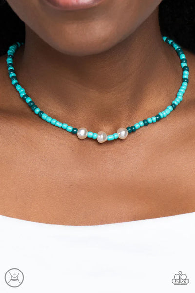 I Can SEED Clearly Now - Green Paparazzi Necklace