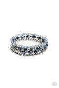 Celestial Chapter - Blue Paparazzi Bracelet (PZ-5610)