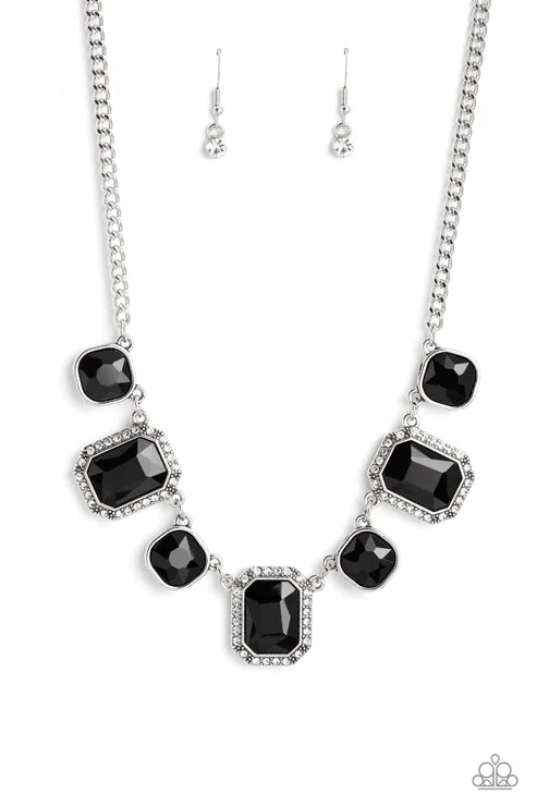 Royal Rumble - Black Paparazzi Necklace