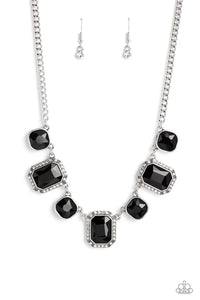 Royal Rumble - Black Paparazzi Necklace (PZ-5624)