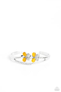 Paparazzi ♥ Broadway Stage - Yellow ♥ Bracelet (PZ-5563)