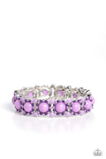 Pop Art Party - Purple Paparazzi Bracelet