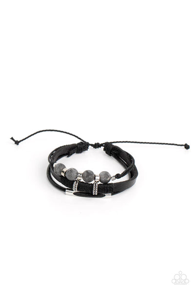 Amplified Aloha - silver - Paparazzi bracelet (PZ-5108)