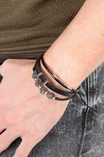 Amplified Aloha - silver - Paparazzi bracelet (PZ-5108)