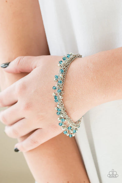 Cash Confidence - blue - Paparazzi bracelet (PZ-5439)