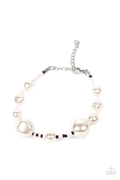 Contemporary Coastline - pink - Paparazzi bracelet (PZ-3697)