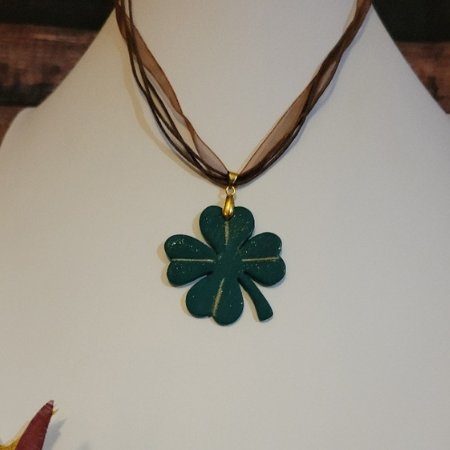 Whispers of Fortune - Green Country Craft Barn Necklace (NL-663)