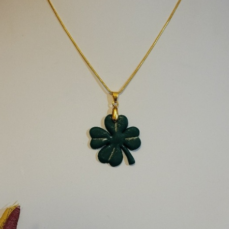 Forest Luck - Green Country Craft Barn Necklace (NL-664)