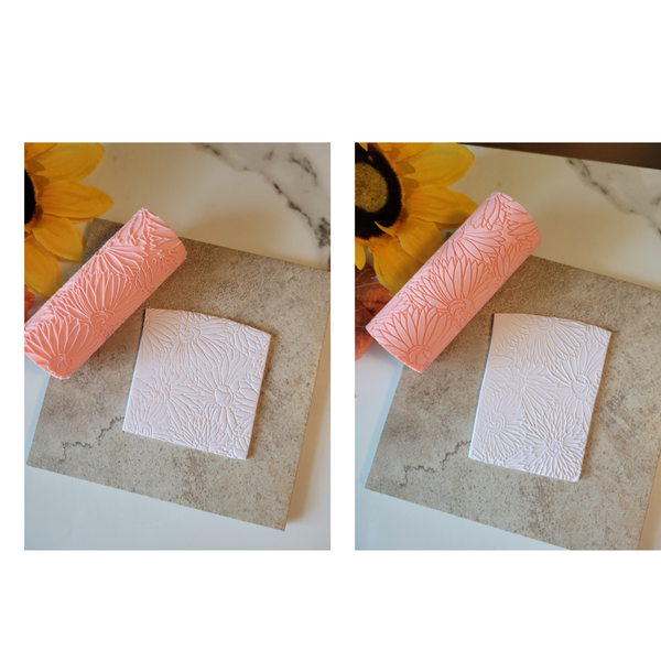 Daisy Bloom Texture Clay Roller –  - Country Craft Barn Clay Accessories (101TR)