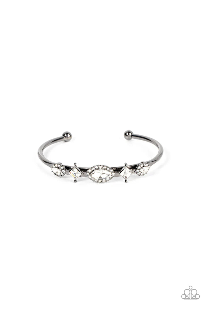 Disarming Dazzle - black - Paparazzi bracelet (PZ-1124)