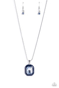 Emerald Energy - blue - Paparazzi necklace