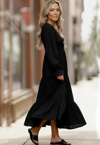 Black Magic Maxi Dress