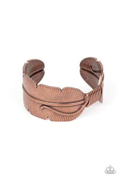 Quill Quencher - Copper Paparazzi Bracelet (PZ-1348)