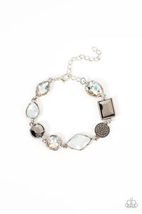 Jewelry Box Bauble - silver - Paparazzi bracelet (PZ-1315)