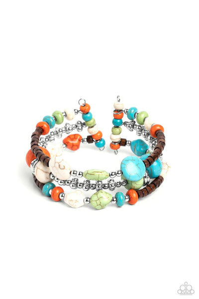 Operation Outdoors - multi - Paparazzi bracelet