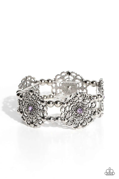 Ornamental Occasion - purple - Paparazzi bracelet (PZ-5304)