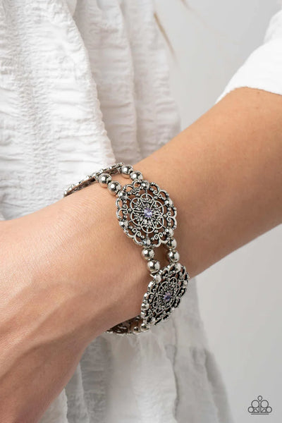 Ornamental Occasion - purple - Paparazzi bracelet (PZ-5304)