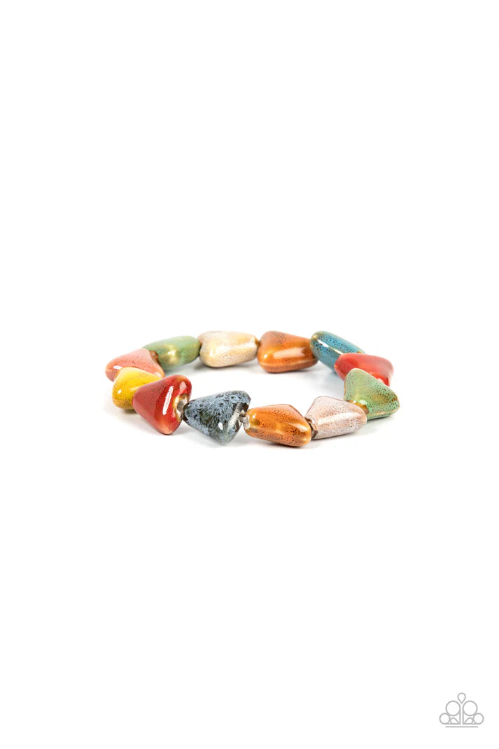 SHARK Out of Water - multi - Paparazzi bracelet (PZ-3680)