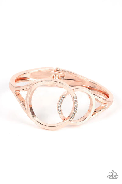Scope of Expertise - rose gold - Paparazzi bracelet