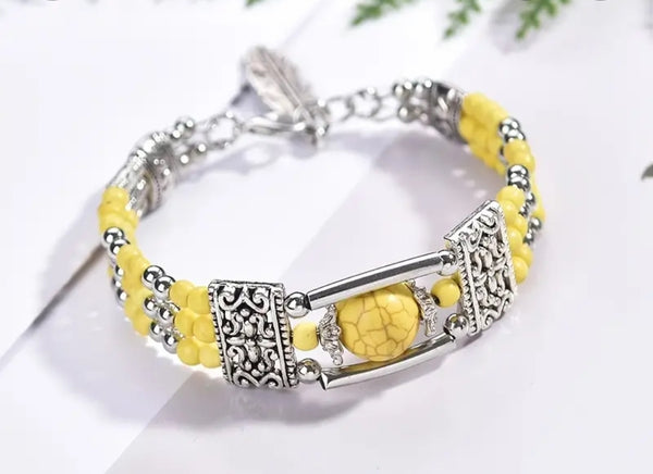 Stone Treasure - Country Craft Barn Bracelet (#311)