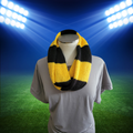 Team Spirit - Black/Gold Country Craft Barn Infinity Scarf (SC-1029)