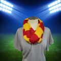 Team Spirit - Red/Gold Country Craft Barn Infinity Scarf (SC-1031)