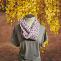 Wisteria - Purple Country Craft Barn Infinity Scarf (SC-1038)