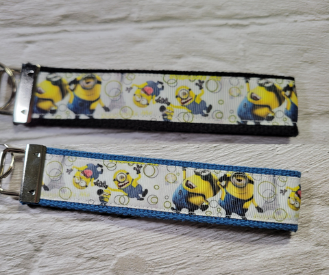 Minions and Bubbles - Country Craft Barn Key Chain (#49)