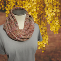 Spiced Wine - Multi Colored Country Craft Barn Infinity Scarf
