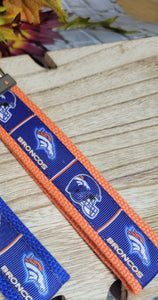 Denver Broncos  - Block Style - Country Craft Barn Key Chain (#24)