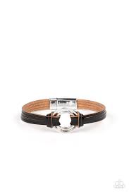 Free Range Fashion - Black Paparazzi Bracelet (W225)