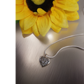 Sweet Heart - Silver Country Craft Barn Necklace (#539)
