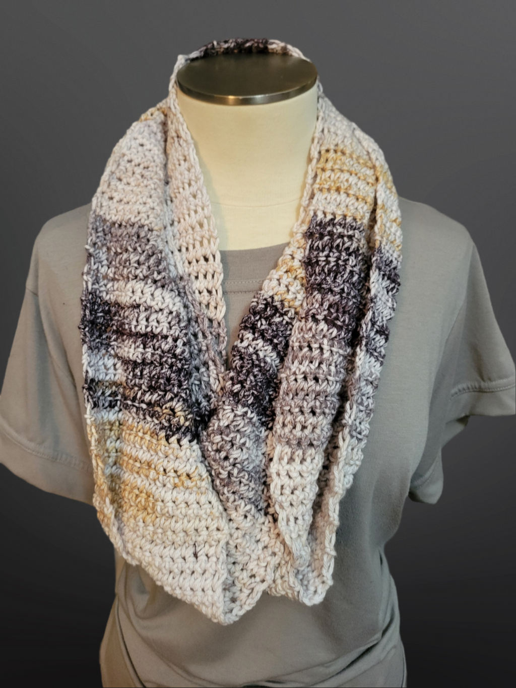 Domino Effect - Multi Country Craft Barn Infinity Scarf (SC-1013)
