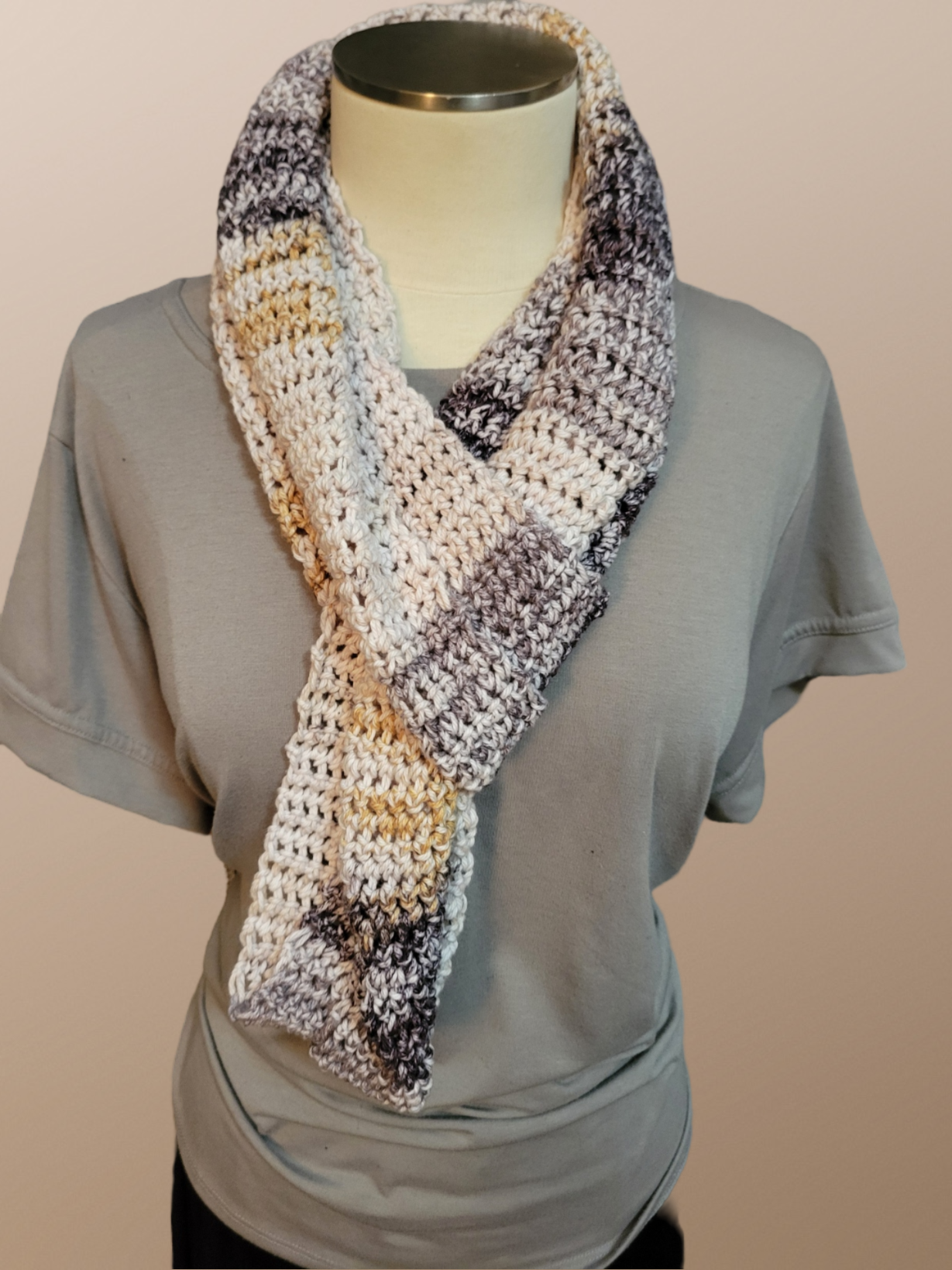 Domino Effect - Multi Country Craft Barn Infinity Scarf (SC-1013)