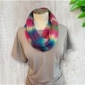 Stained Glass - Multi Colored Country Craft Barn Infinity Scarf (SC-1015)