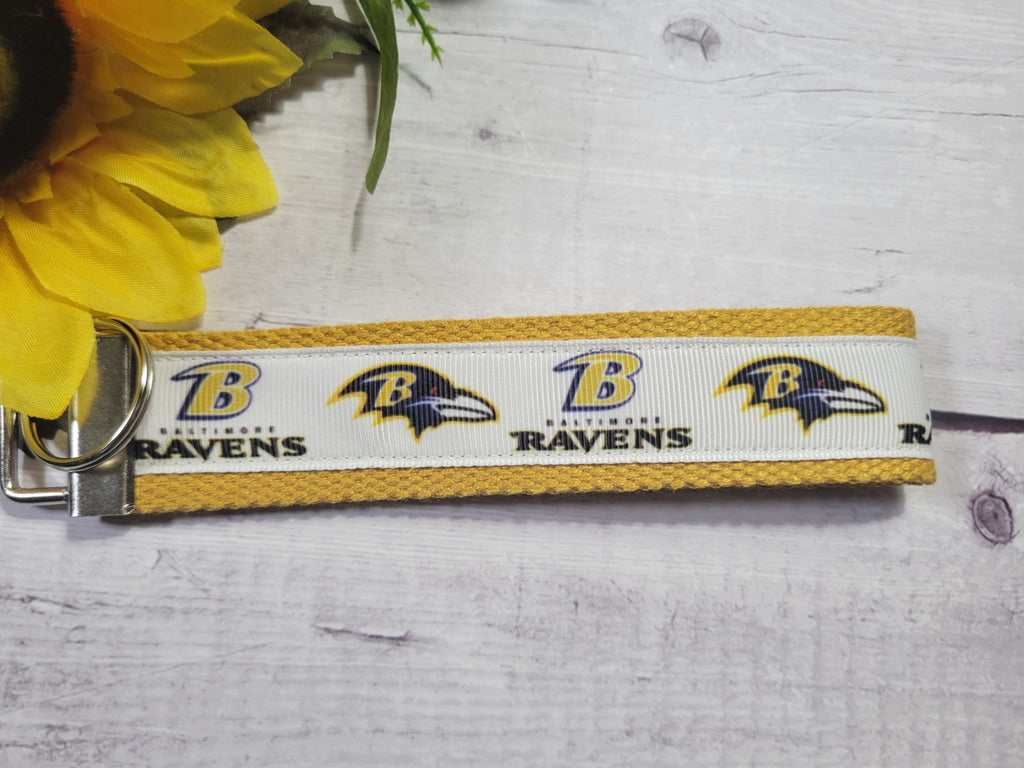 Baltimore Ravesn - Logo - Country Craft Barn Key Chain (KC-58)