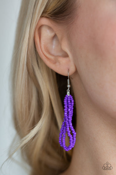 Paparazzi Necklace - Congo Colada - Purple (PZ-1048)