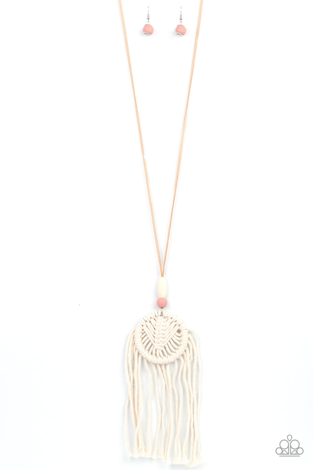 Desert Dreamscape - Pink Paparazzi Necklace (PZ-2907)