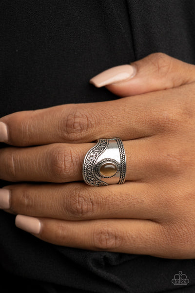 Dreamy Definition - Brown Paparazzi Ring