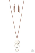 On The ROAM Again - Copper Paparazzi Necklace