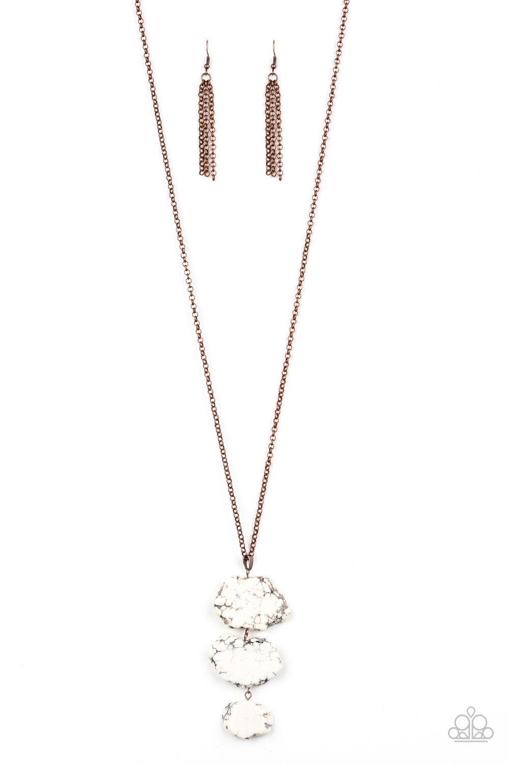 On The ROAM Again - Copper Paparazzi Necklace