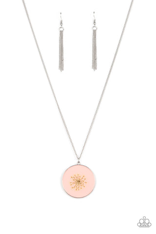 Prairie Picnic - Pink Paparazzi Necklace (#4776)