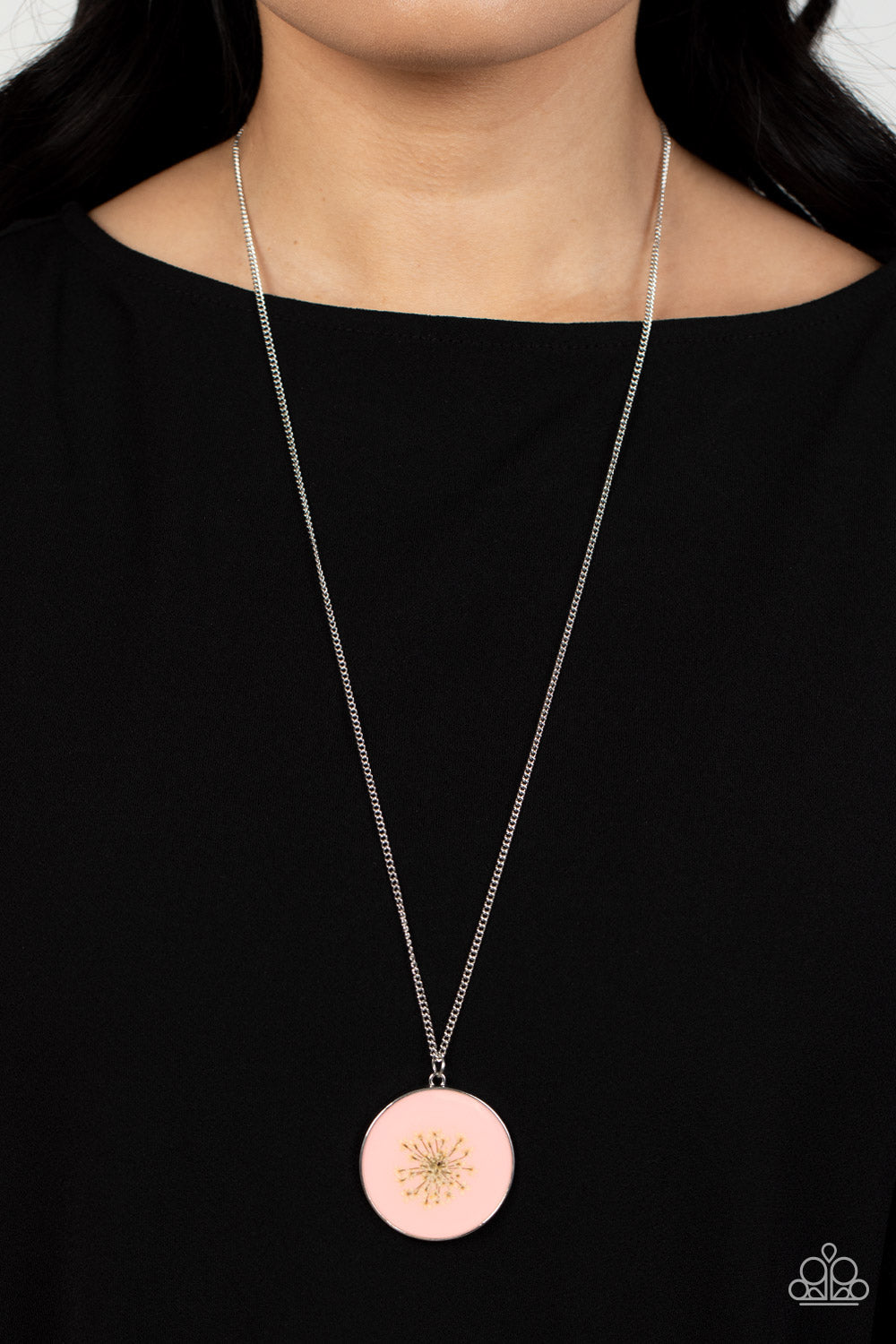 Prairie Picnic - Pink Paparazzi Necklace (#4776)