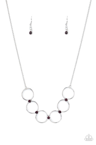 Regal Society - Purple Paparazzi Necklace