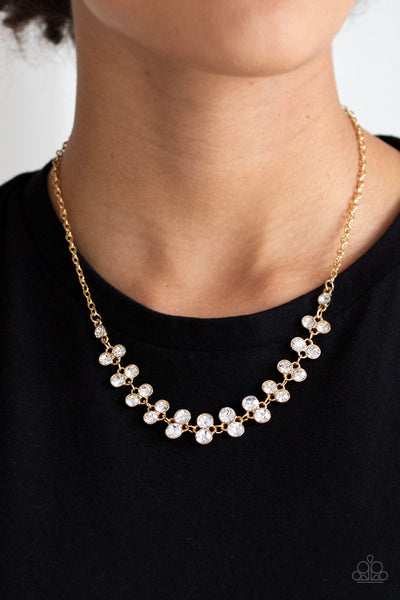 Super Starstruck - Gold Paparazzi Necklace