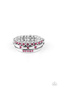 The Next Level - Pink Paparazzi Ring (R152)